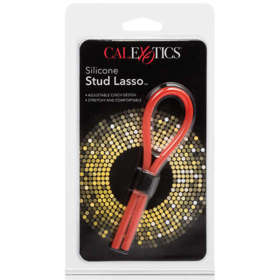 Cockring Stud Lasso Rouge