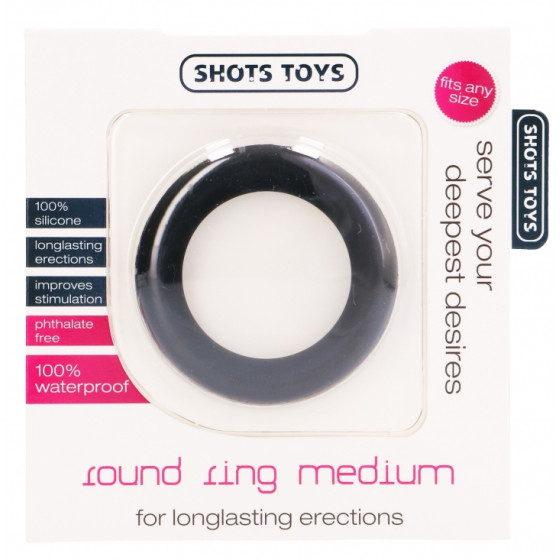 Cockring en silicone Round Ring 31mm