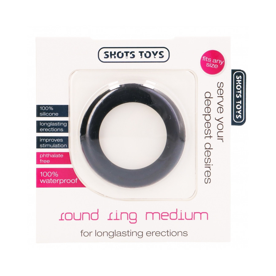 Cockring en silicone Round Ring 31mm