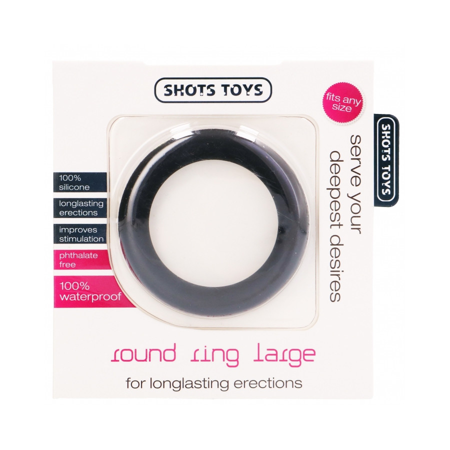 Cockring en silicone Round Ring 36mm