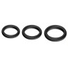 Lot de 3 cockring Silicone Set Ring Noirs