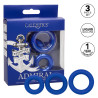 Lot de 3 cockrings Universal Ring Admiral