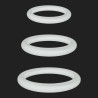 Lot de 3 Cockrings phosphorescents Lumiring