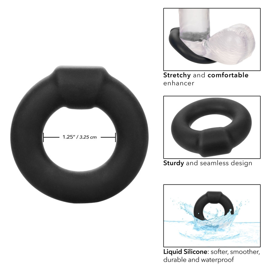 Cockring Silicone Optimum Alpha 32mm Noir