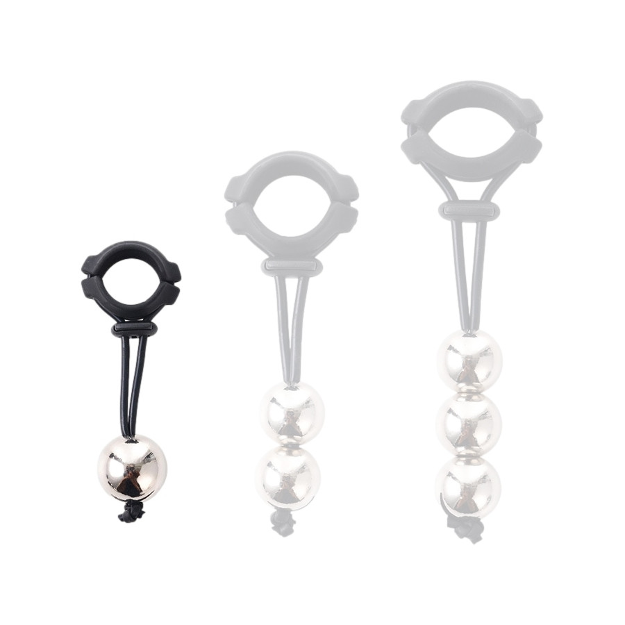 Anneau avec boule pendante Cock Head Ball S | Poids 180g