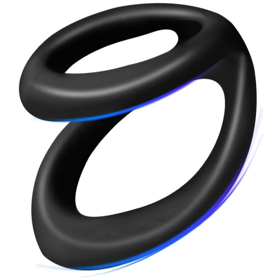 Double Cockring Uplift 40mm Noir