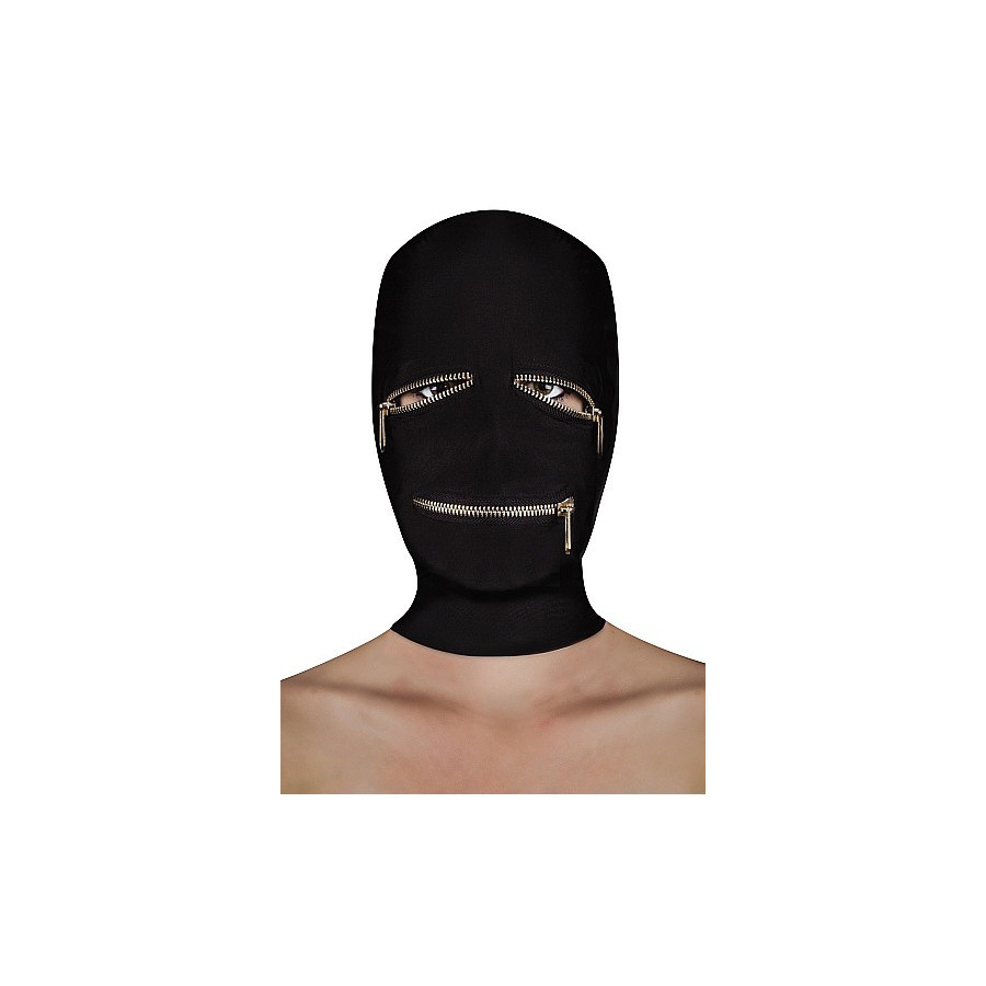 Cagoule SM noir avec fermetures