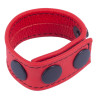 Cockring en cuir Cocky Rouge