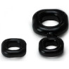 Boner Kit Cockring et Ballstretcher noir