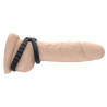 Double Anneau pénien Dual Ring Dorcel 43mm