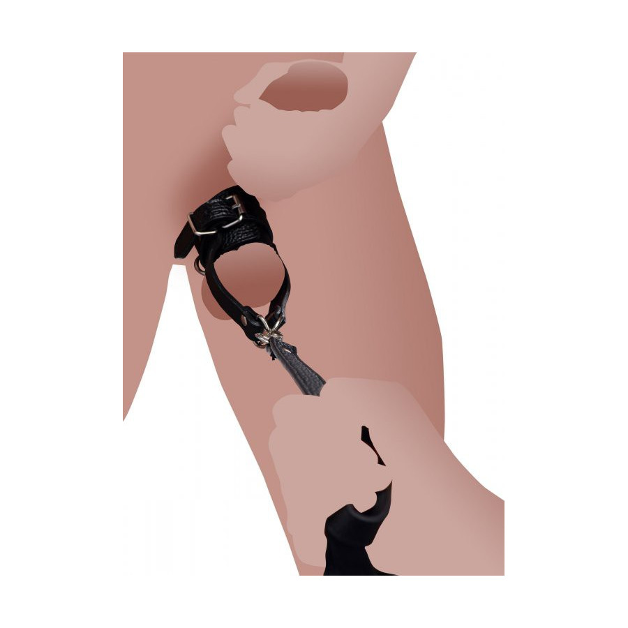 Ballstretcher avec une laisse