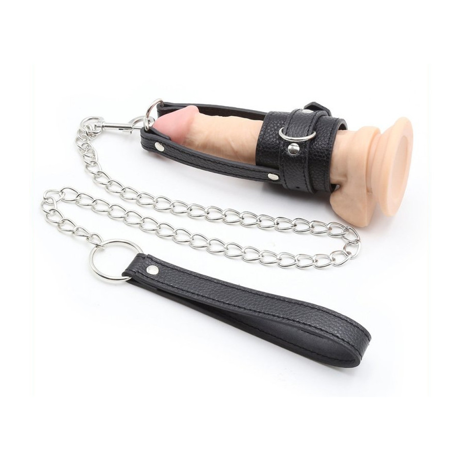 Laisse pour pénis Loop Dick Noir