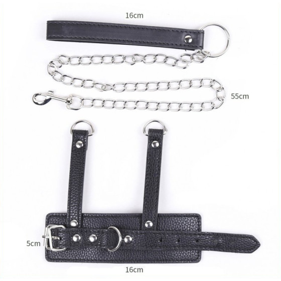 Laisse pour pénis Loop Dick Noir