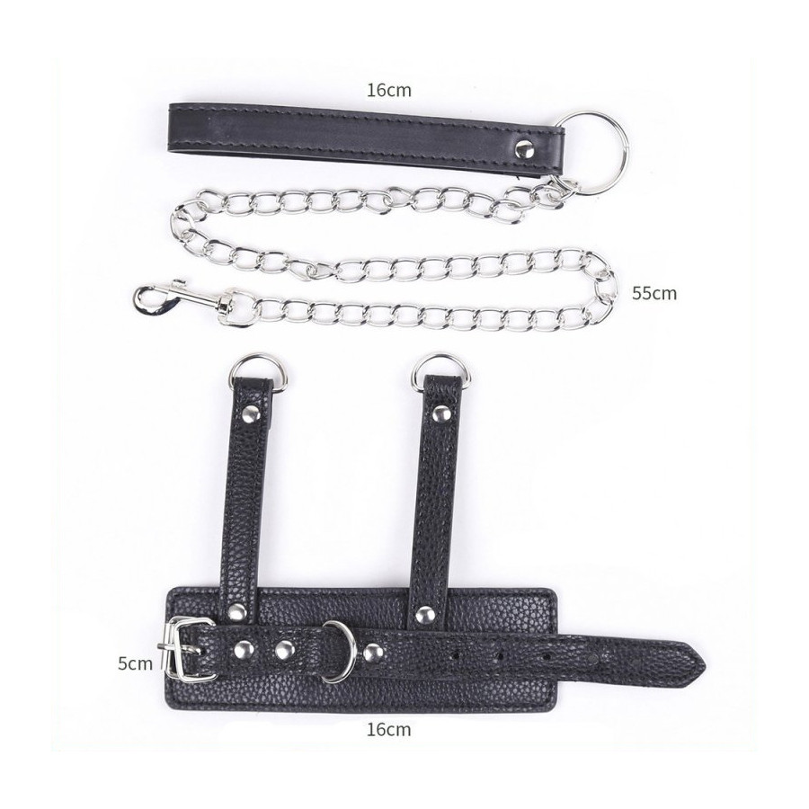 Laisse pour pénis Loop Dick Noir