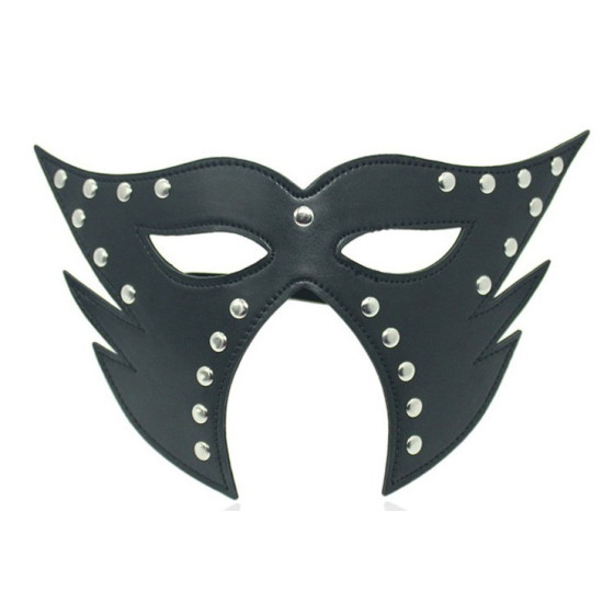 Masque Cat open Mouth Noir