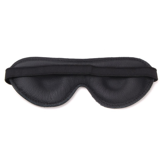 Masque en cuir Deluxe noir