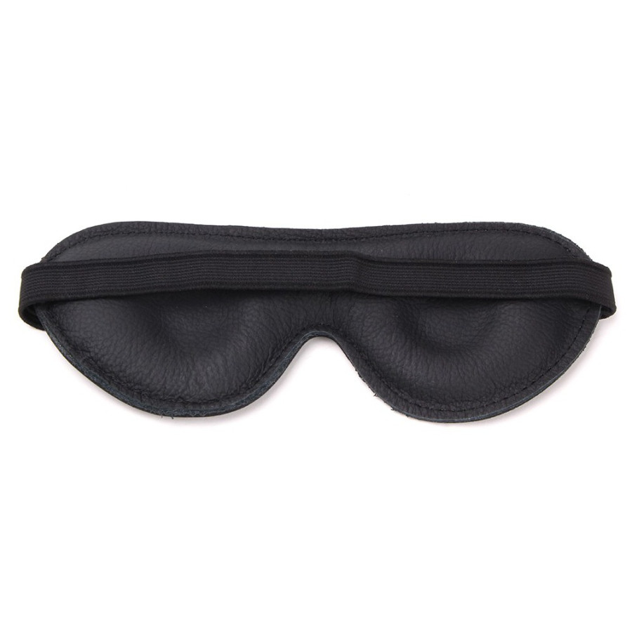 Masque en cuir Deluxe noir