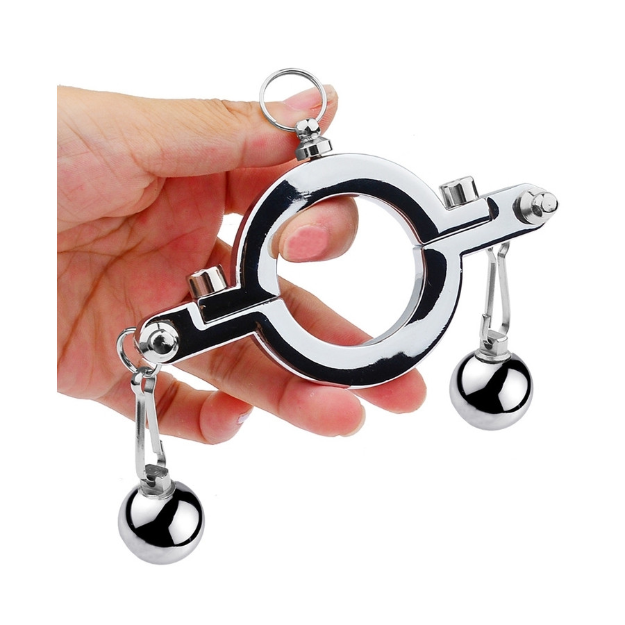 Ballstretcher en métal avec 2 boules Hanger S Diamètre 34mm - Poids 220g