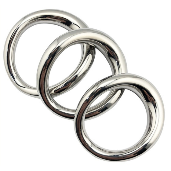 Cockring en métal Curved Steel