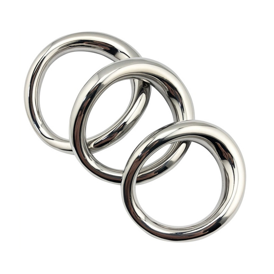 Cockring en métal Curved Steel