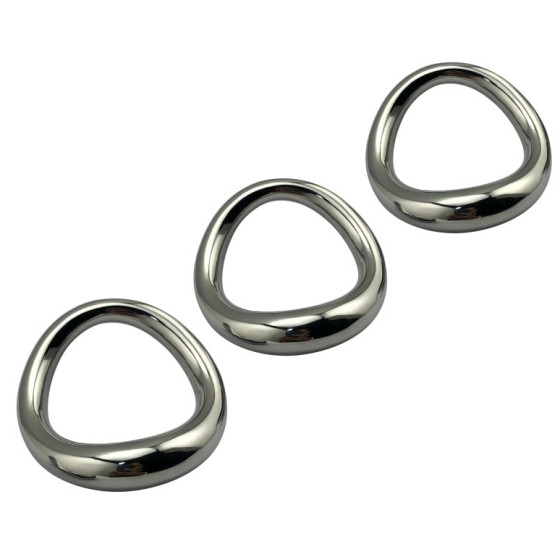 Cockring en métal Curved Steel