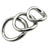 Cockring en métal Curved Steel