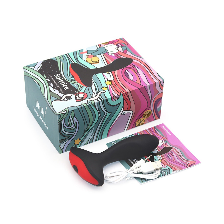 Stimulateur de prostate vibrant SOLSTICE 10 x 3.2 cm