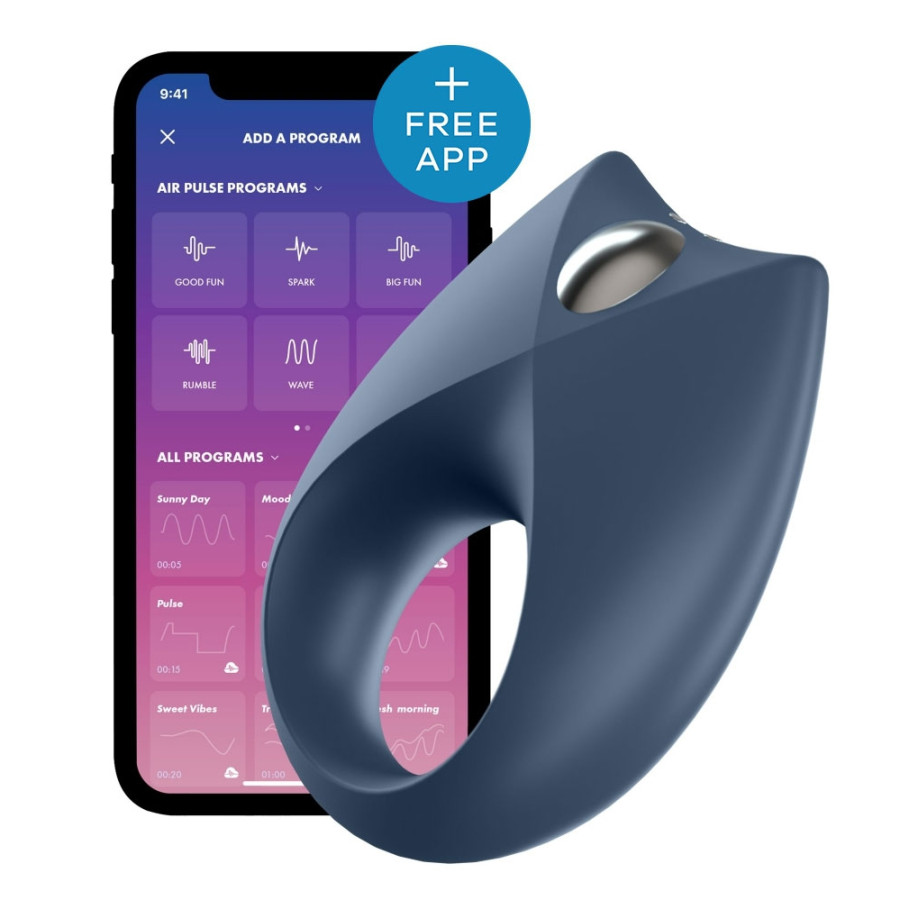 Cockring connecté Royal One Satisfyer Cockring connecté Royal One Satisfyer