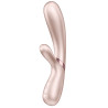 Vibro Rabbit connecté Hot Lover Satisfyer 20 x 3cm Silver