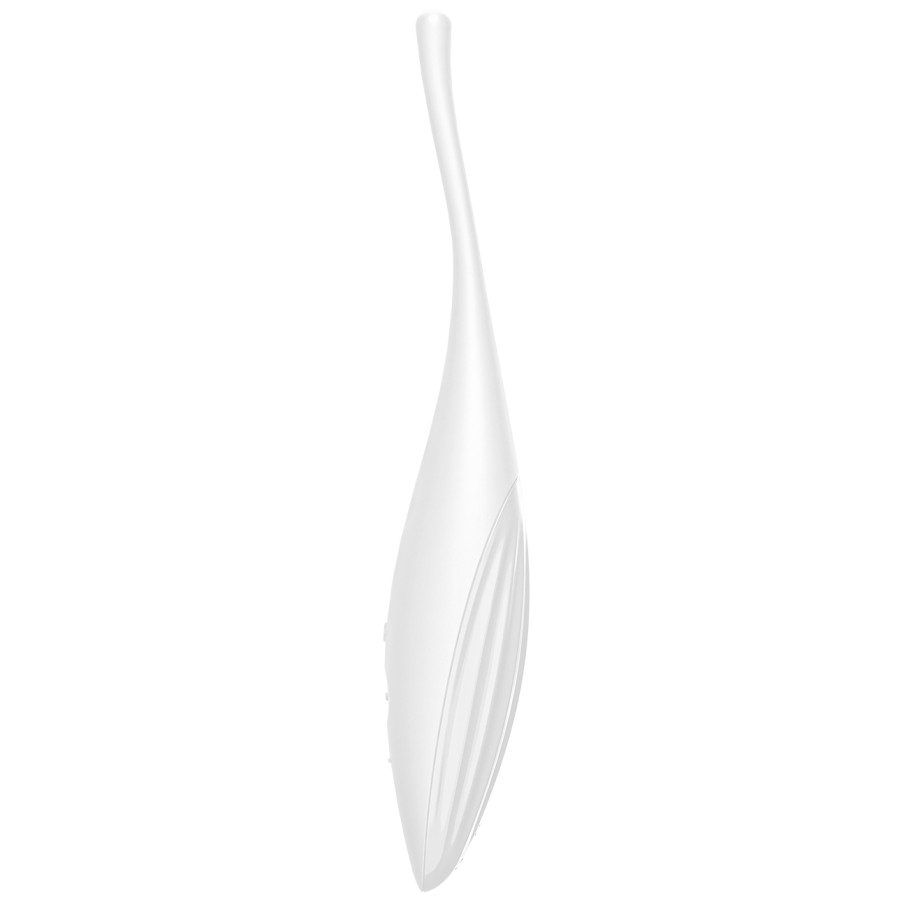Stimulateur Twirling Joy Satisfyer 17cm Blanc