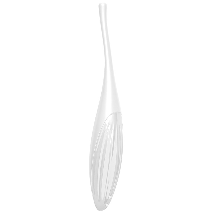 Stimulateur Twirling Joy Satisfyer 17cm Blanc