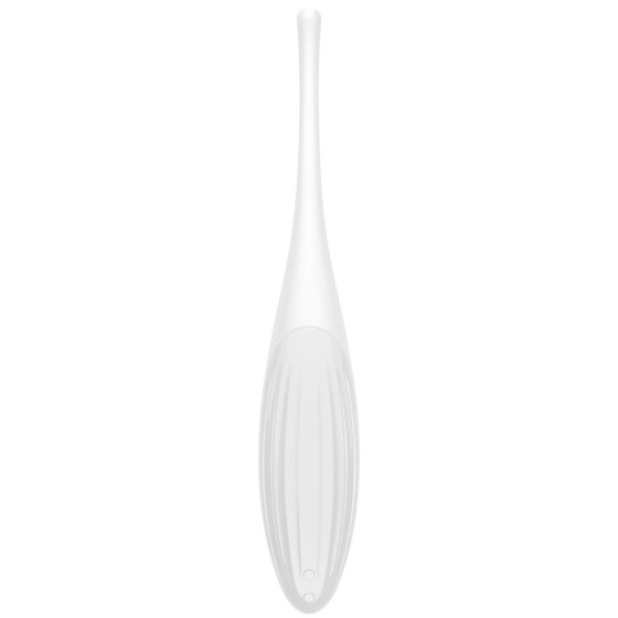 Stimulateur Twirling Joy Satisfyer 17cm Blanc