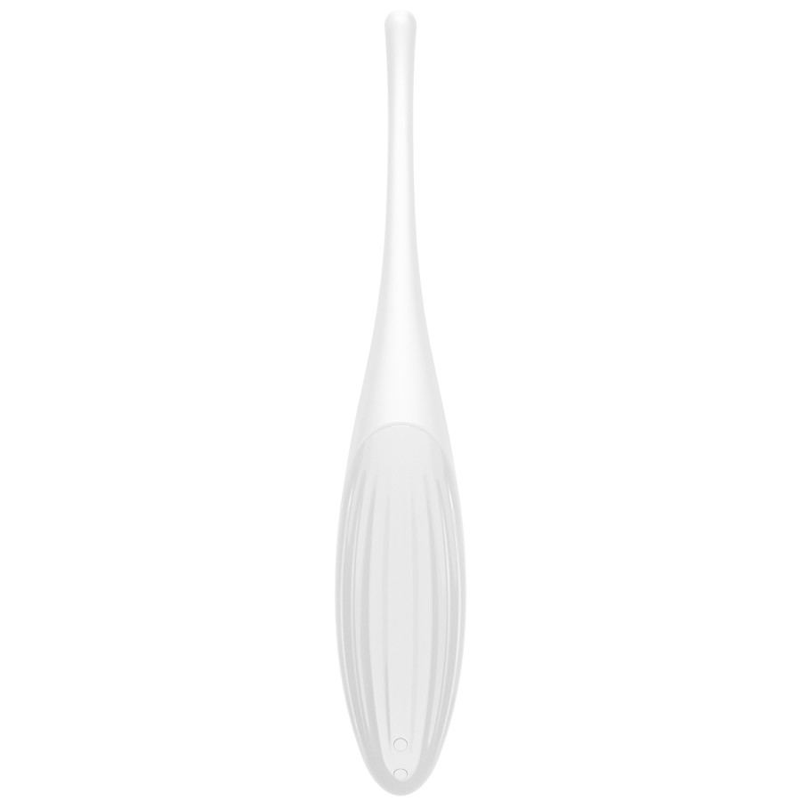 Stimulateur Twirling Joy Satisfyer 17cm Blanc