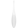 Stimulateur Twirling Joy Satisfyer 17cm Blanc