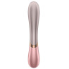 Vibro Rabbit connecté Hot Lover Satisfyer 20 x 3cm Rose