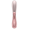 Vibro Rabbit connecté Hot Lover Satisfyer 20 x 3cm Rose