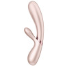 Vibro Rabbit connecté Hot Lover Satisfyer 20 x 3cm Silver