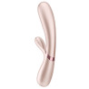Vibro Rabbit connecté Hot Lover Satisfyer 20 x 3cm Silver