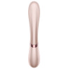 Vibro Rabbit connecté Hot Lover Satisfyer 20 x 3cm Silver