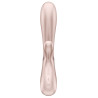 Vibro Rabbit connecté Hot Lover Satisfyer 20 x 3cm Silver