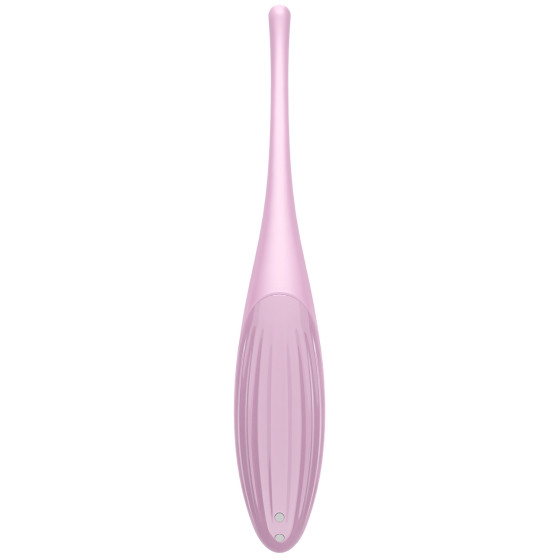 Stimulateur connecté Twirling Joy Satisfyer 17cm Rose