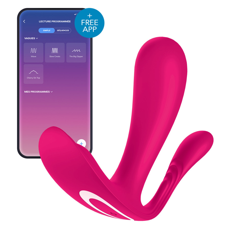Stimulateur connecté Satisfyer Top Secret 2 - 9 x 3cm Rose Stimulateur connecté Satisfyer Top Secret 2 - 9 x 3cm Rose