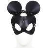 Masque avec Visage Souris Noir