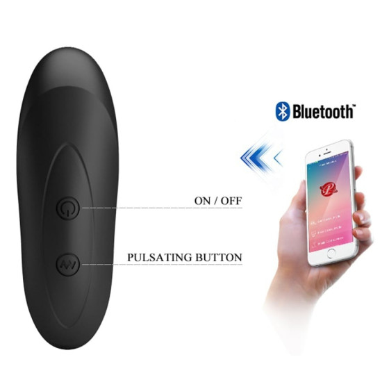 Stimulateur de prostate connecté Archenemy App Pretty Love 9  x 3.2cm