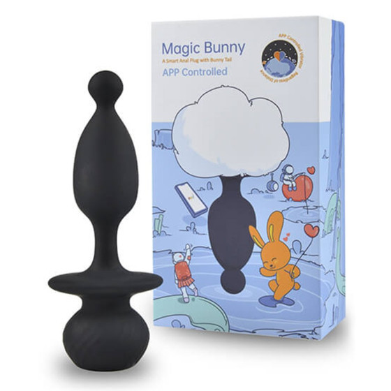 Plug vibrant Queue de lapin Magic Bunny 9 x 2.9cm