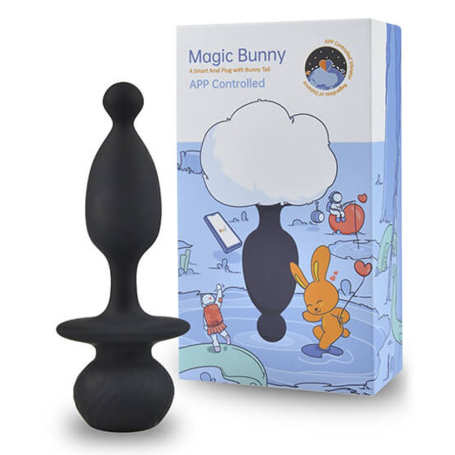 Plug vibrant Queue de lapin Magic Bunny 9 x 2.9cm
