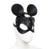 Masque avec Visage Souris Noir