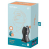 Plug vibrant connecté Rotator 2 Satisfyer 10 x 4cm Noir