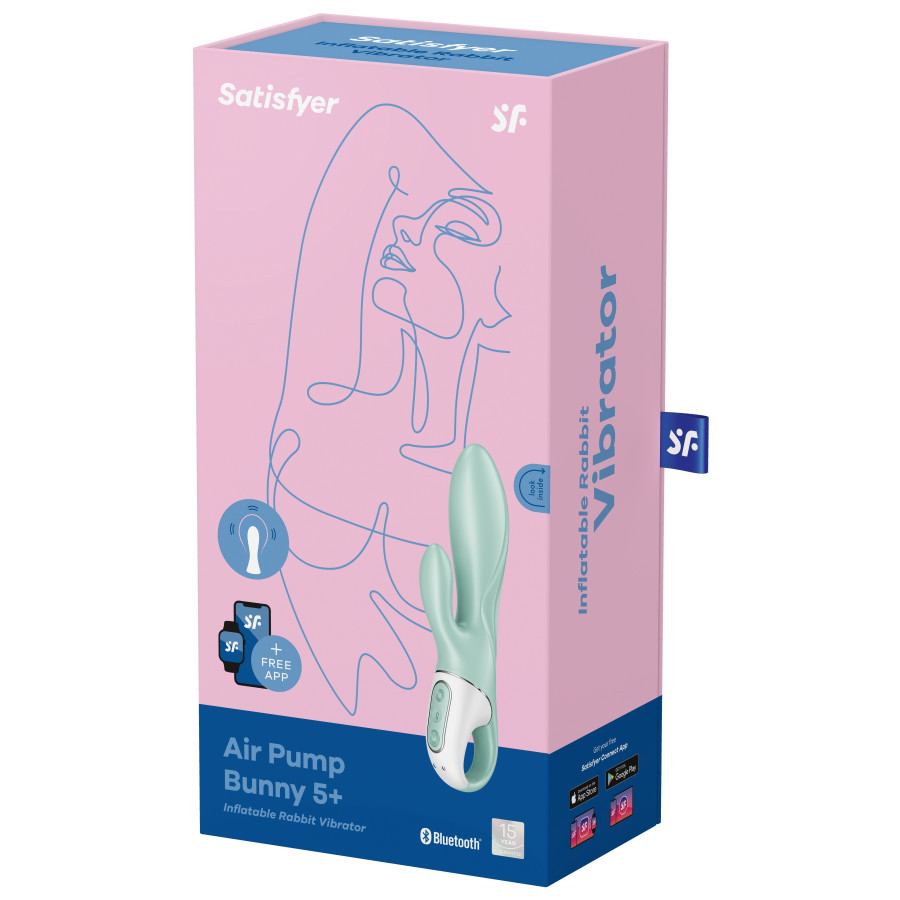 Vibro Rabbit Air Pump Bunny 5+ Satisfyer 20cm