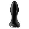 Plug vibrant connecté Rotator 2 Satisfyer 10 x 4cm Noir